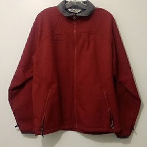 Columbia maroon jacket